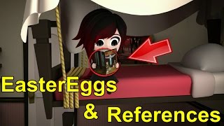 RWBY Chibi Season 1 | EASTER EGGS, REFERENCES & FUN FACTS | - EruptionFang