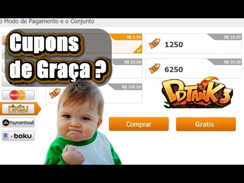 COMO CONSEGUIR CUPONS DE GRAÇA NO DDTANK OASIS