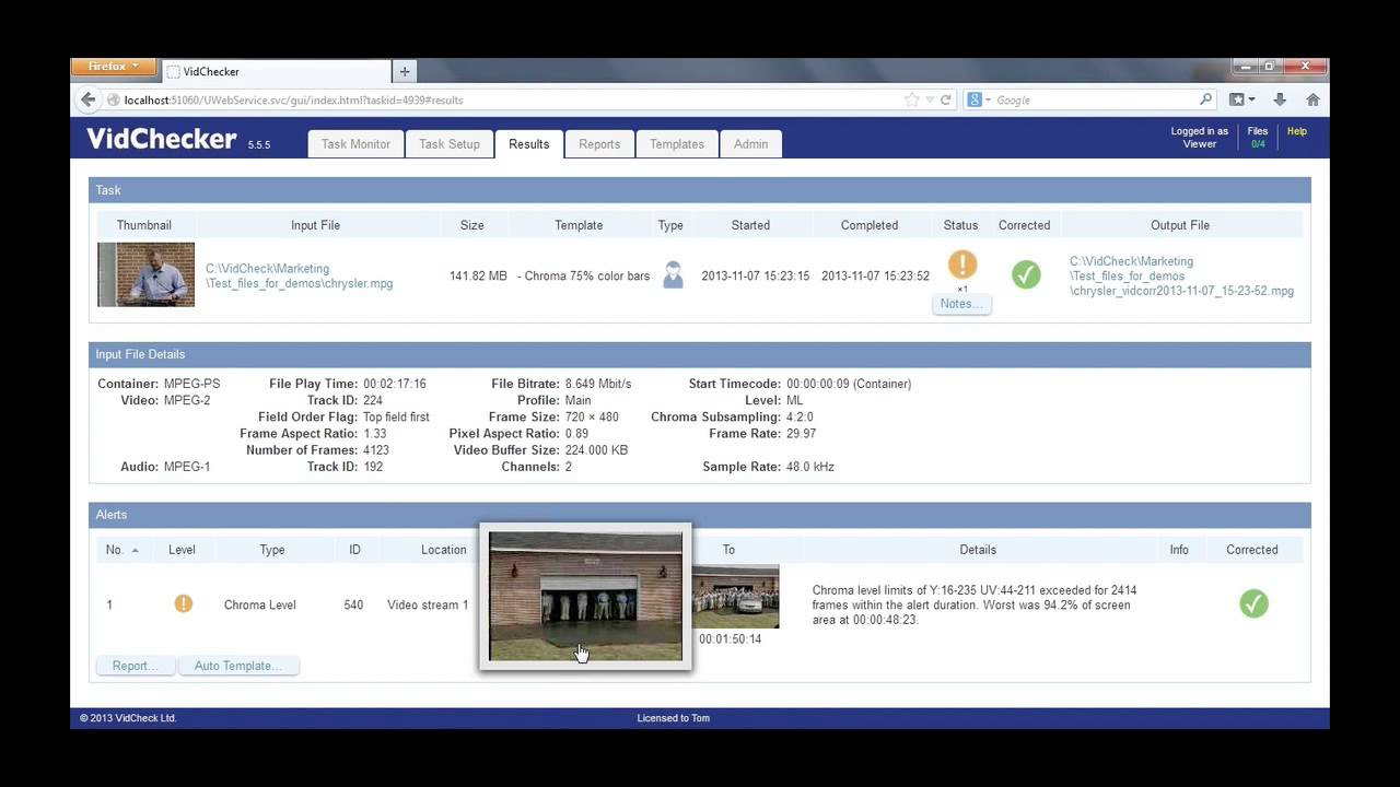 Video File Checker Quality Control for File-Based Media with VidCheck - YouTube
