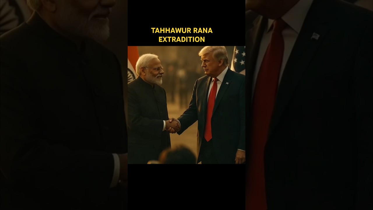 | Modi- Trump Friendship : Tahhawur rana extradited to INDIA | 