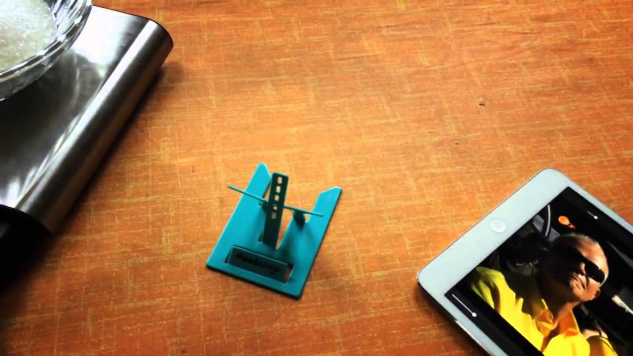 Standeazy and the iPad mini - Deutscher Meisterbäcker - baking with Standeazy