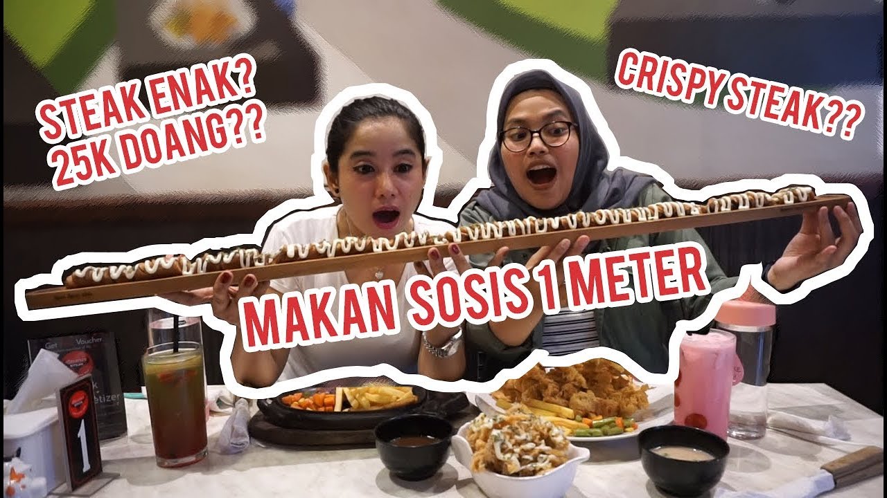 Usupso TGIF Episode #1, MAKAN SOSIS 1 METER