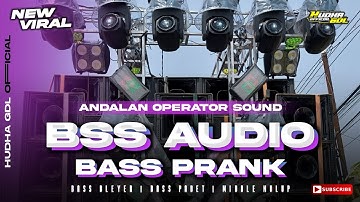 DJ BASS PRANK JINGGLE BSS AUDIO | MIDDLE TASSO NEROTOK CEK SOUND TERBARU 2025