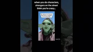 There's a thin line between Character actors and Insanity.  #comedy #characters #comedians