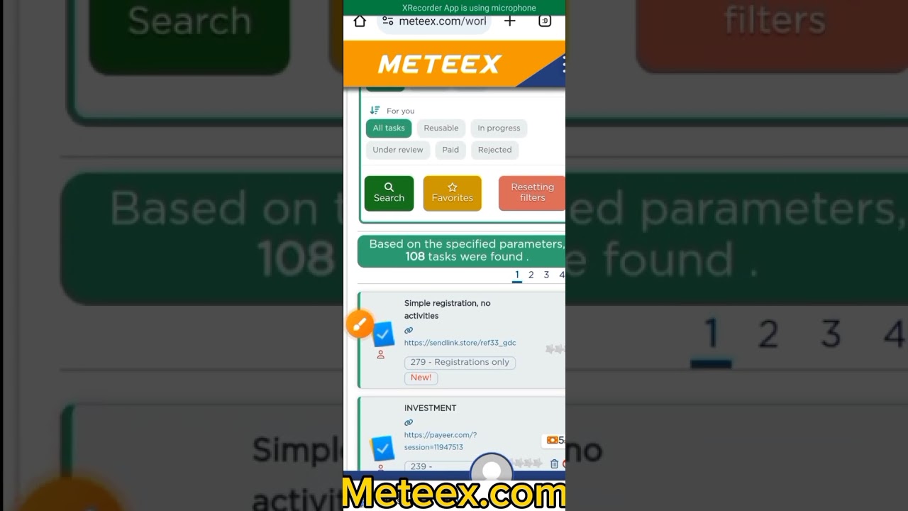 Meteex.com Rubble earning money website 🔥🔥