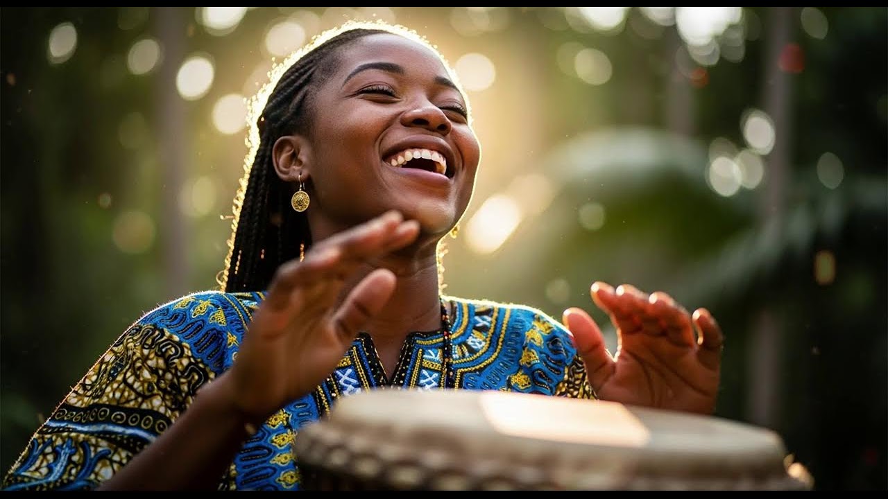 AFROBEAT SPACE LIVE 🌕 Midnight Soul | Deep Afro Fusion & Drum Vibration