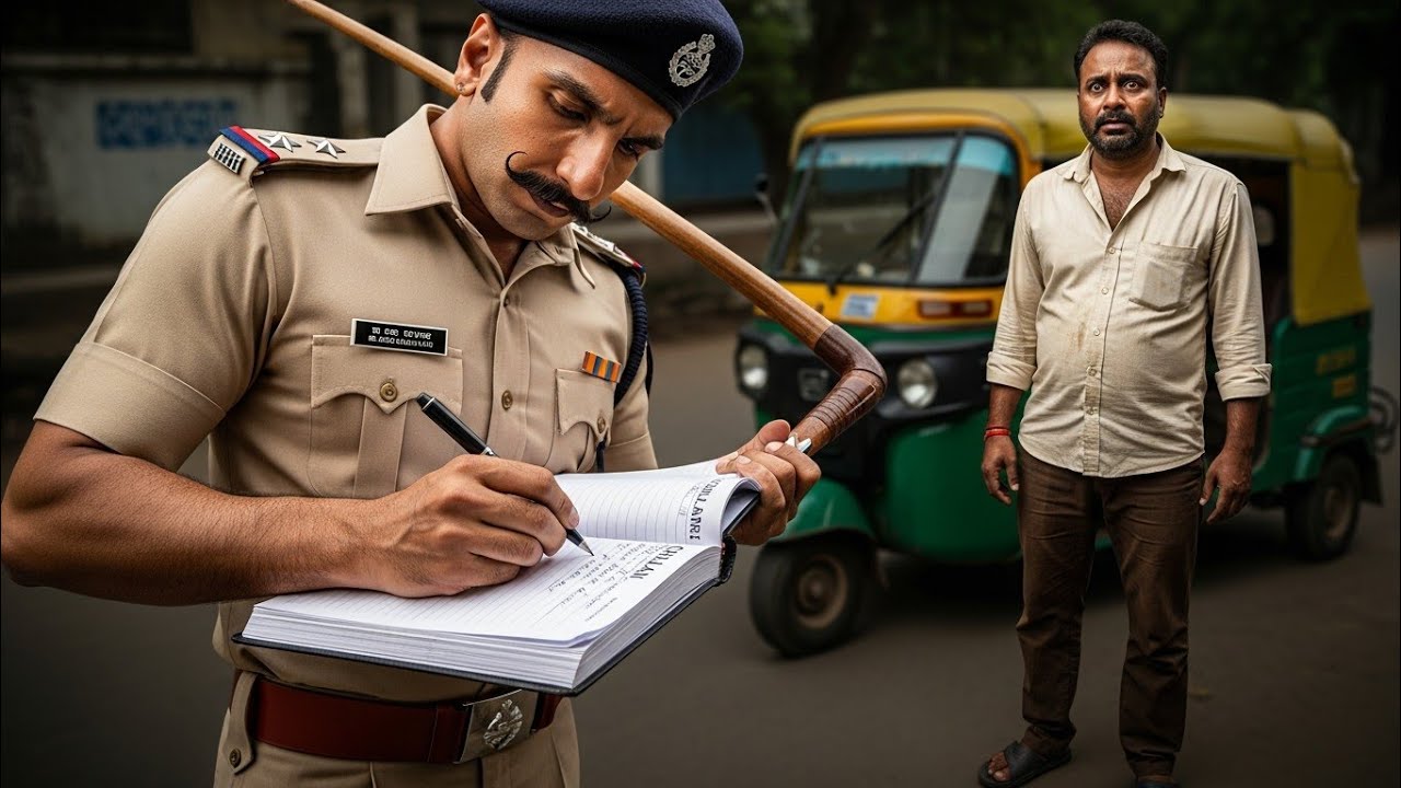 “गरीब ऑटो वाले से 3000 मांग रहा था इंस्पेक्टर… अगले ही पल IPS Madam ने वर्दी उतरवा दी!