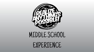 Middle School R.A.P. Assembly Experience
