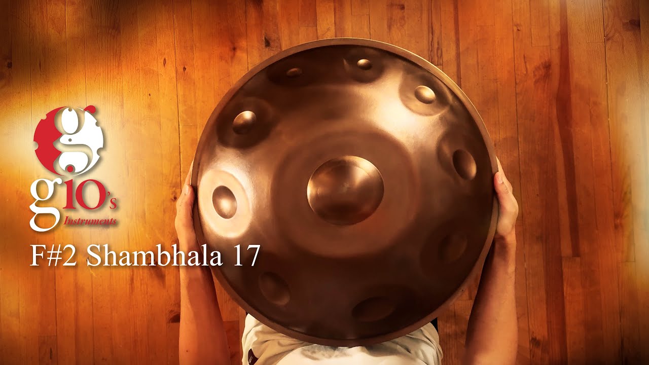 F#2 Shambhala 17 notes (stainless steel)