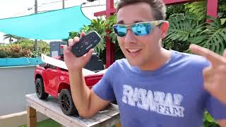 RAWWFishing! MEGA RC Truck Catches Colorful Fish