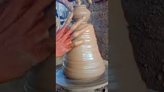 how making smaller tea cup ( kullad ) #short #art #pottery