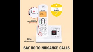 Alcatel F630 With Call-Block Function