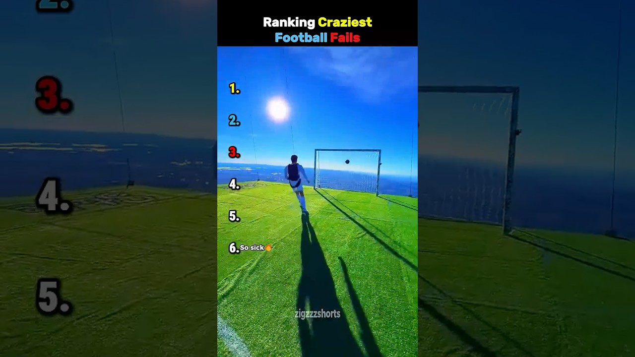 Ranking The Craziest Football Fails 😭🥀