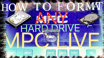 MPC LIVE AND MPC X SATA DRIVE FORMAT AND ACCESS | NO MORE ERRORS 💾 💻