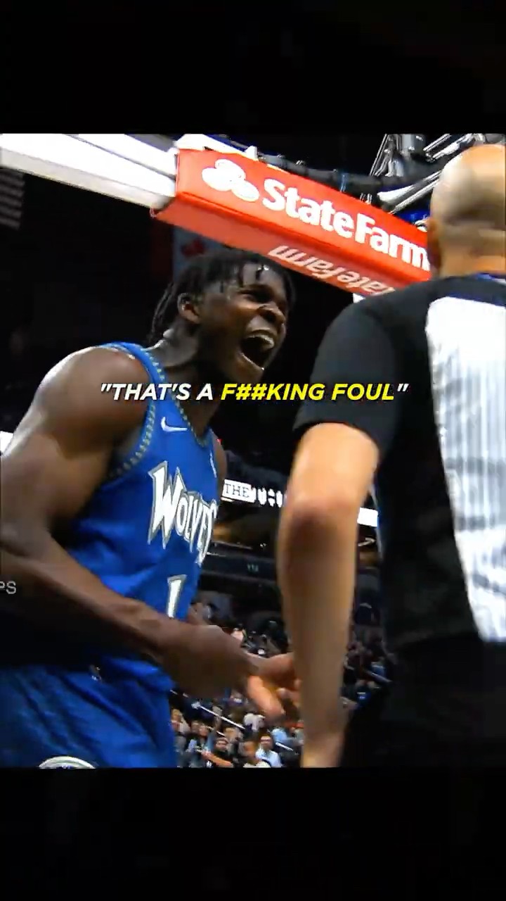 Edwards beefing with Refs ?