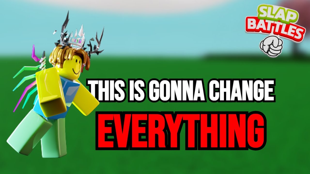 This Is going to change Slap Battles... FOREVER - YouTube