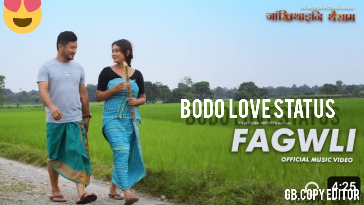 Fagwli / jangkritaini twisam / Bodo Love status/G.B copy editor/