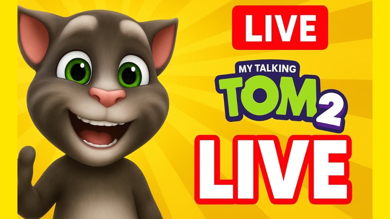 MY TALKING TOM #shorts #live #trending #viraltom #funnycat #satisfying #talkingtom2 #tom #game