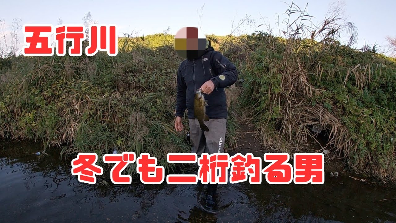 【バス釣り】冬でも二桁釣る男