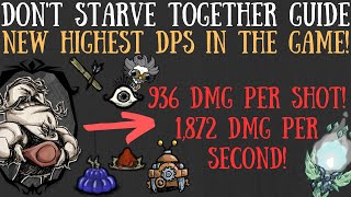 Wolfgang's NEW INSANE DPS! 900+ DAMAGE PER HIT With W.A.R.B.I.S Armor - Don't Starve Together Guide