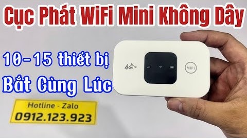 Cục Phát Wifi Mini Cầm Tay MF8002 Không Dây Tốc Độ Truy Cập Siêu Khỏe Cho 10-15 Thiết Bị