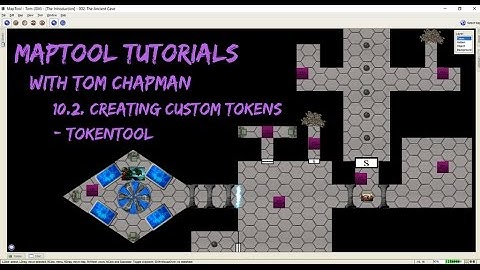 MapTool Tutorial - 10.2. Creating Custom Tokens - TokenTool