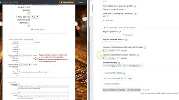 Making Life Easier Through Moodle: Cloze Question Quizzes