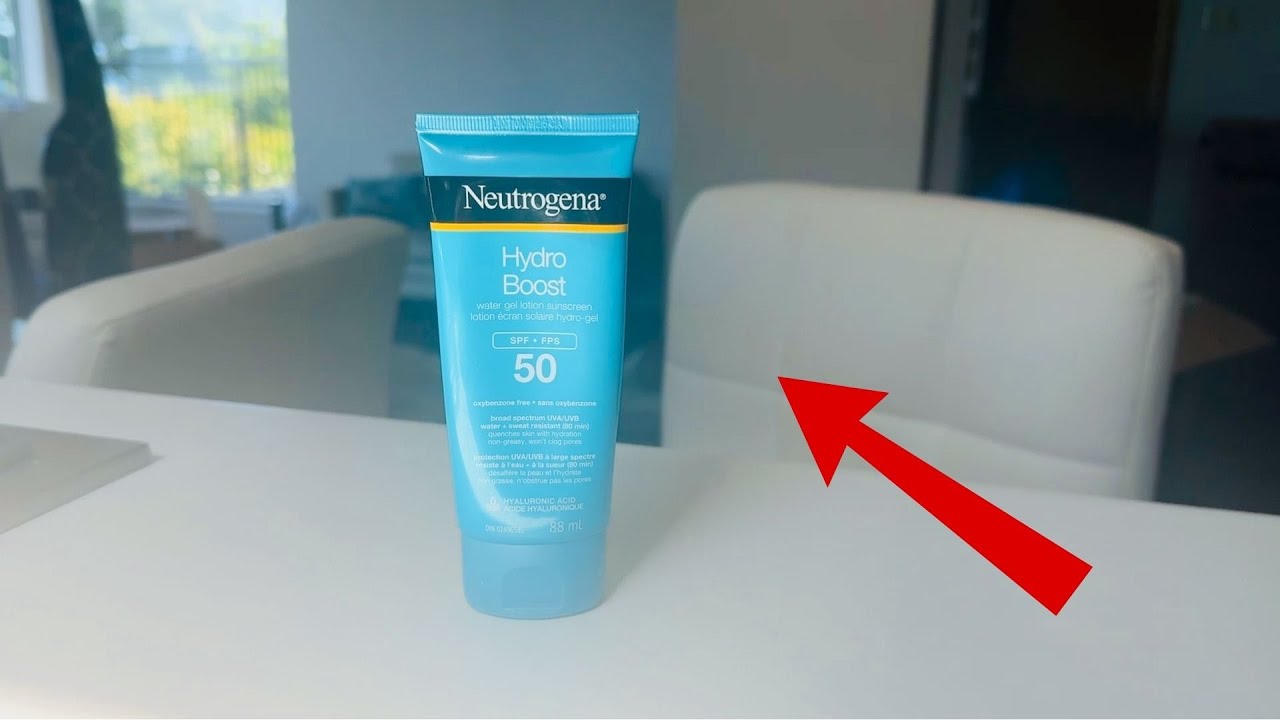 My thoughts on Neutrogena Hydro Boost Water Gel Sunscreen with SPF 50