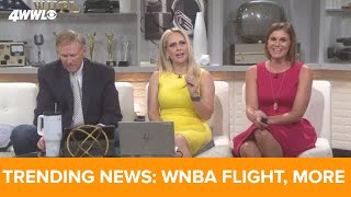 Trending News: Controversial Commencement speech, WNBA players take flight, Best burger