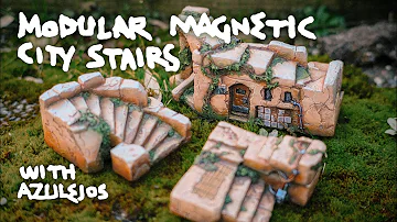 making modular stairs for tabletop games