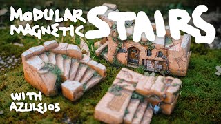 making modular stairs for tabletop games