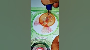 SPIROGRAPH SATISFYING ART #spirograph #spirographtutorial #shorts #short #2024 #satisfying