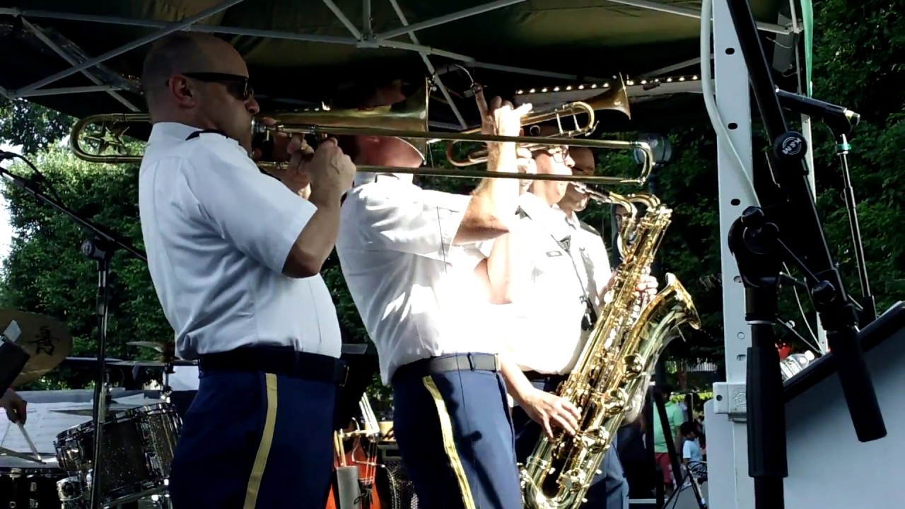 The United States Army Jazz Blues Ensemble At Nga Sculpture