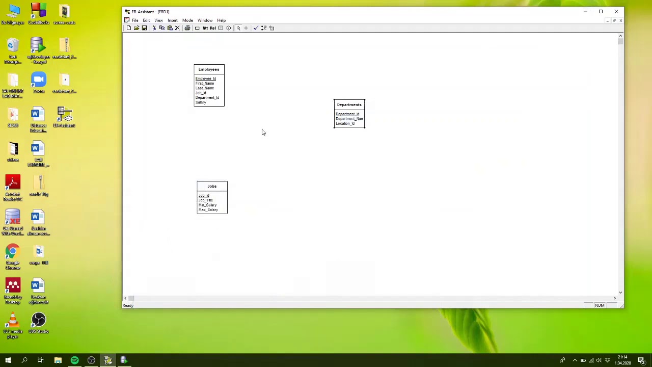 HOW TO USE ER ASSISTANT TO DESIGN DATABASE - YouTube