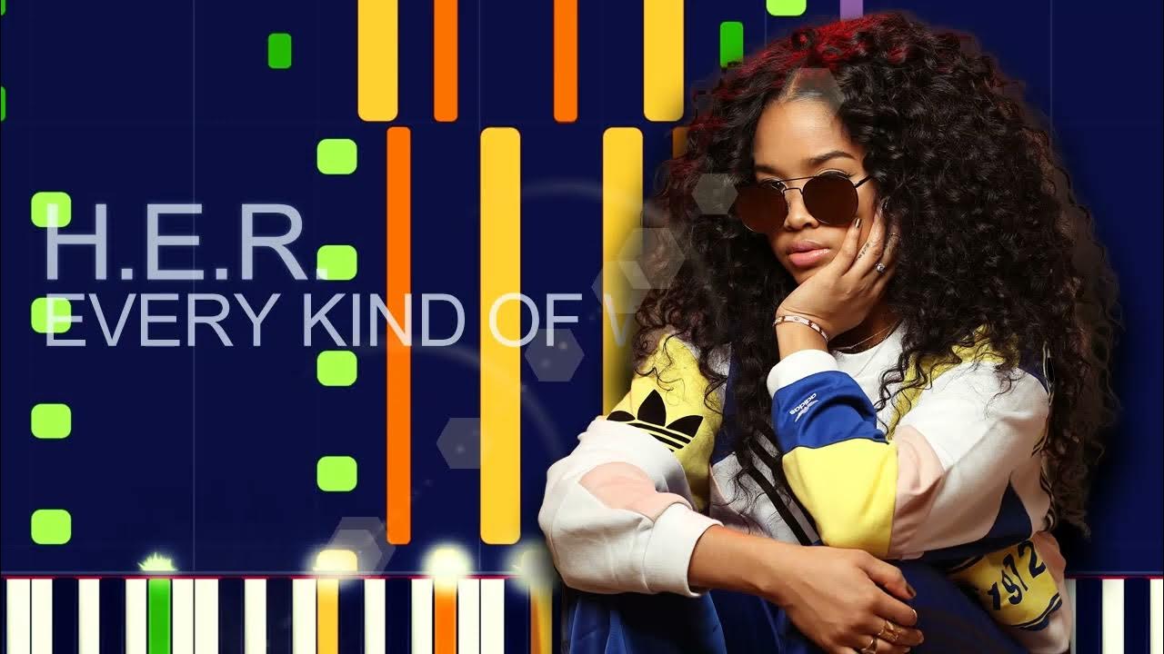 H.E.R. EVERY KIND OF WAY (PRO MIDI FILE REMAKE) "in the Style of