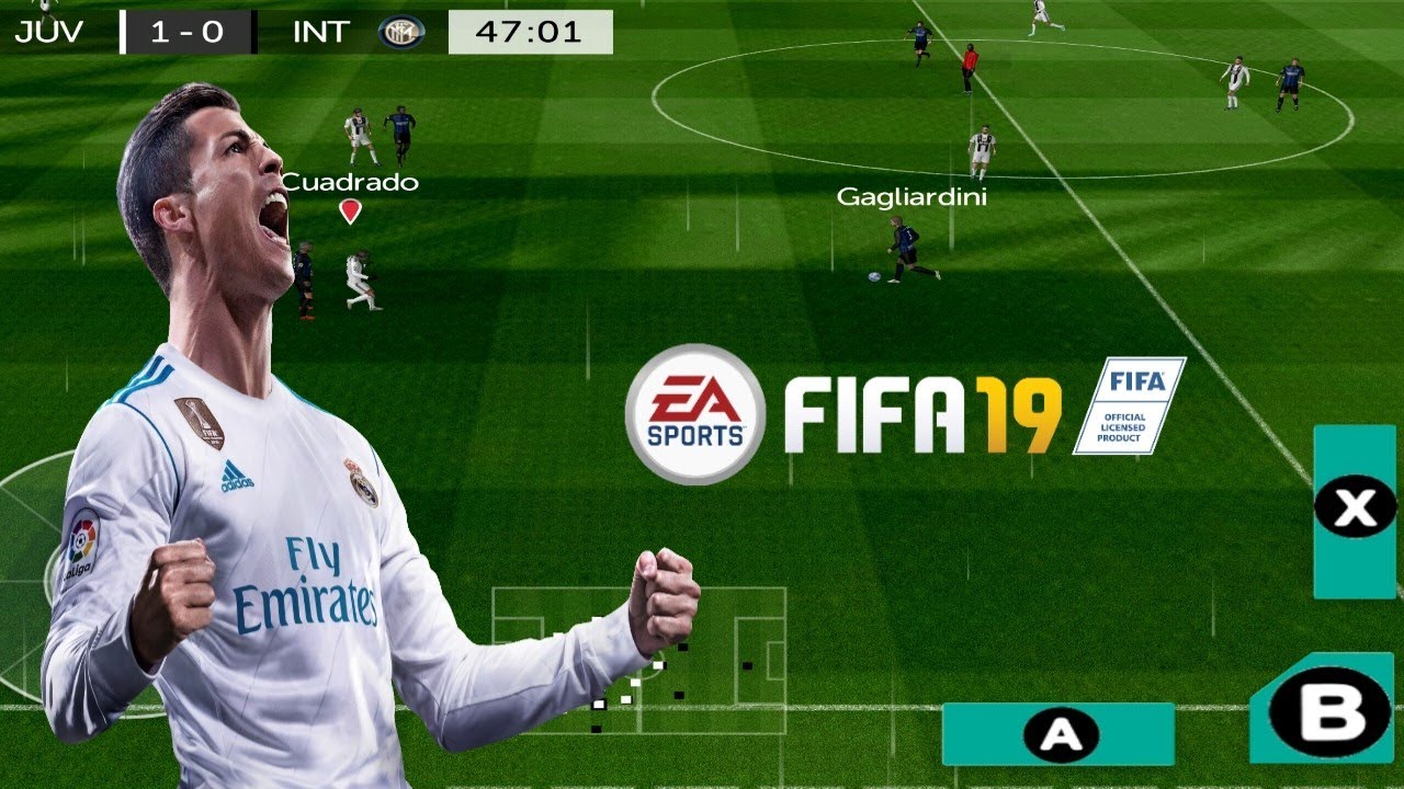 FIFA 2019 MOD FTS Android Offline Download (Update Transfers,Hd pitch)