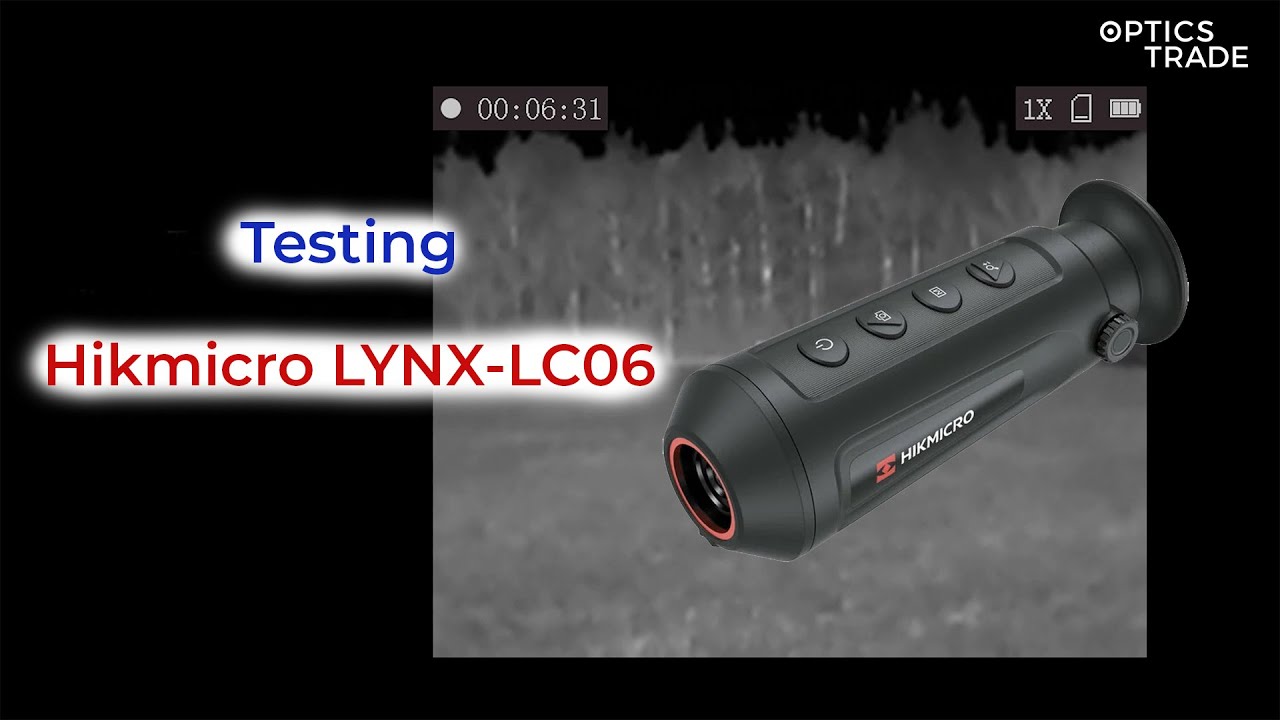 Hikmicro LYNX-LC06 Thermal Imaging Monocular Testing | Optics Trade See  Through