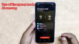 How to turn off emergency mode on Samsung screenshot 4