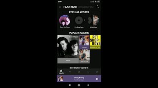 BlackPlayer EX Music Player (by FifthSource) - offline audio player for Android. screenshot 1