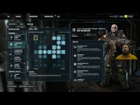 Video: Kemahiran Terbaik Gears Tactics Dan Membina Cadangan Untuk Support, Vanguard, Sniper, Heavy Dan Scout