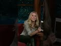 Craig Ferguson having fun with his favorite guest Kristen Bell