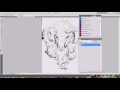 Как раскрасить обычный скетч в Фотошопе