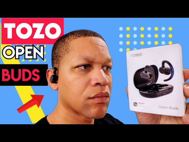 TOZO OpenBuds: True TWS Open Ear Wireless Bluetooth 5.3 Earphones $69