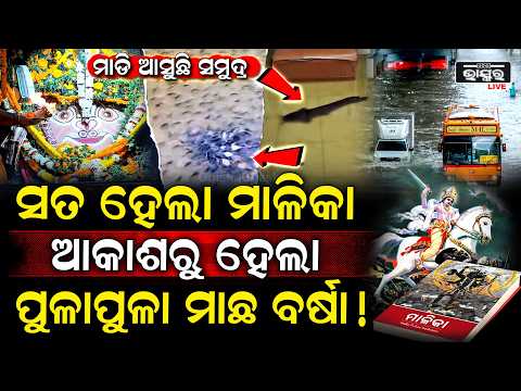 ସତ ହେଲା ମାଳିକା ବଚନ, ଘର ଭିତରେ ପଶିଲା ଅଜଗର , ପୁଳାପୁଳା ମାଛ ସହ ମାଡି ଆସିଲା ସମୁଦ୍ର