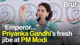 “Emperor…” Priyanka Gandhi’s fresh jibe at PM Modi