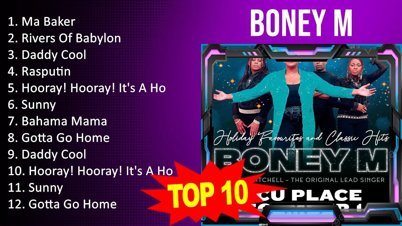 B o n e y M 2023 MIX Top 10 Best Songs Greatest Hits Full Album YouTube