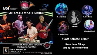 #17 Agam Hamzah Group ft. Haikal, Adi, Eky, Naufal & Kongko - Sweet Home Chicago Song by The Blues B