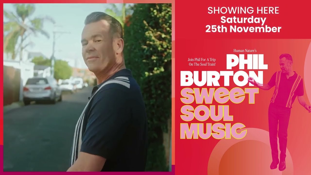 Human Nature's Phil Burton will be at Club Central Menai for his Sweet Soul Music Tour!
