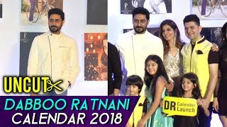 UNCUT Dabboo Ratnani Calendar Launch 2018 | Abhishek Bachchan Unveils And More