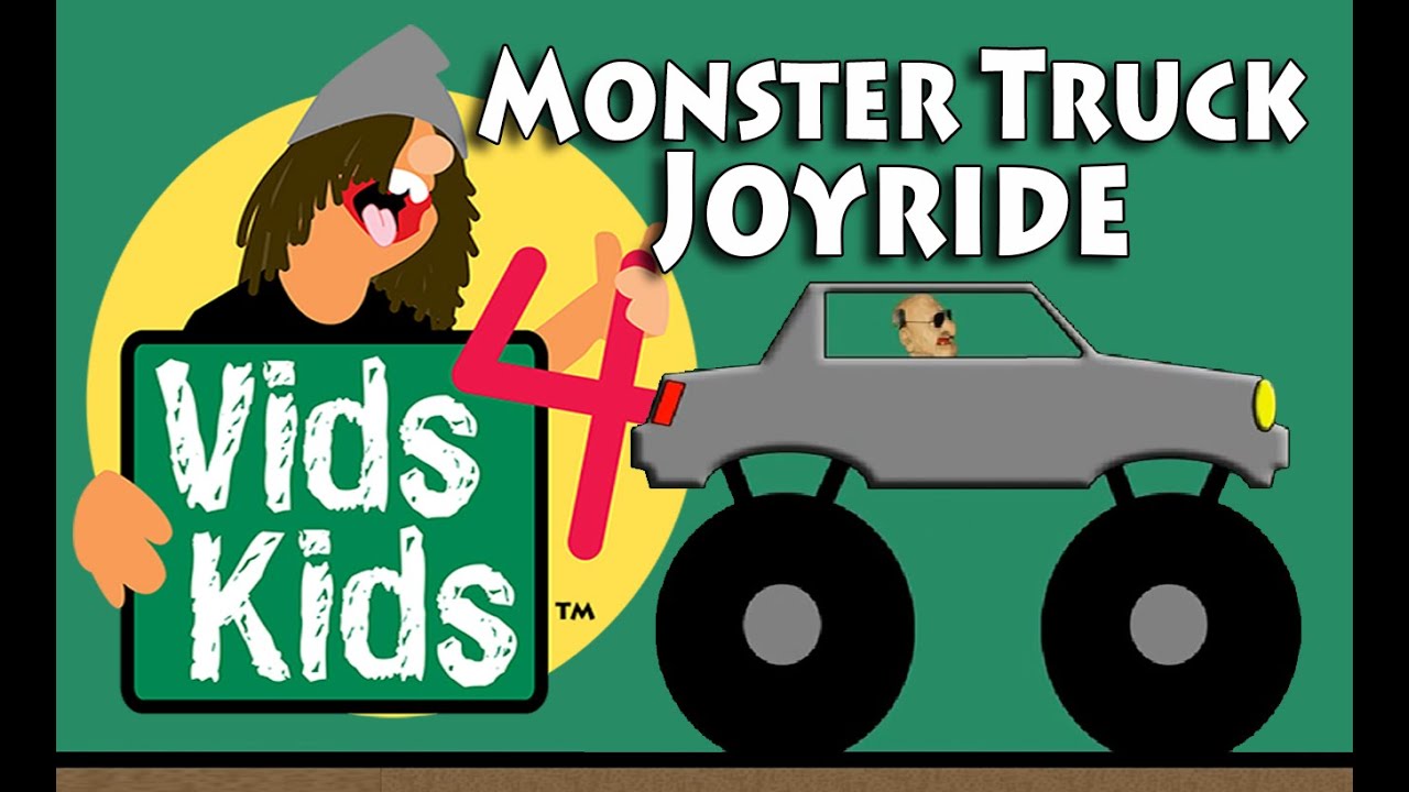 Monster Truck Joyride Kids Count With Trucks Youtube
